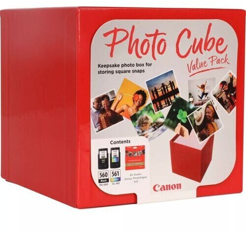 Canon PG-540+CL-541 Photo Cube Noir(e) / Plusieurs couleurs Value Pack