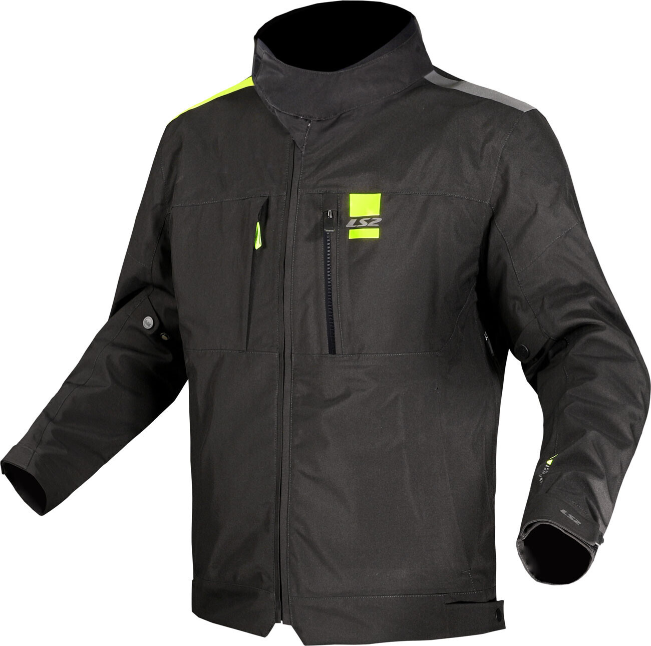 LS2 Textil Titanium Lady Jacket black