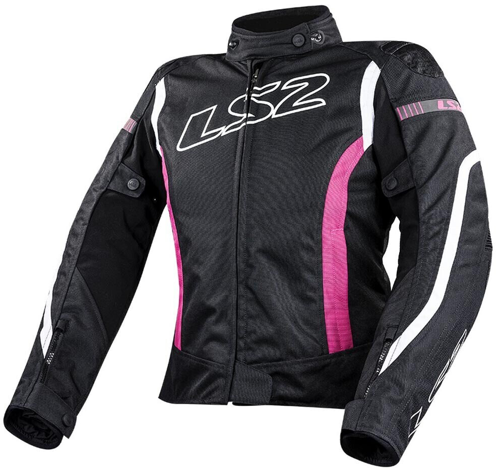 Photos - Motorcycle Clothing LS2 Helmets  Textil Gate Lady Jacket black 