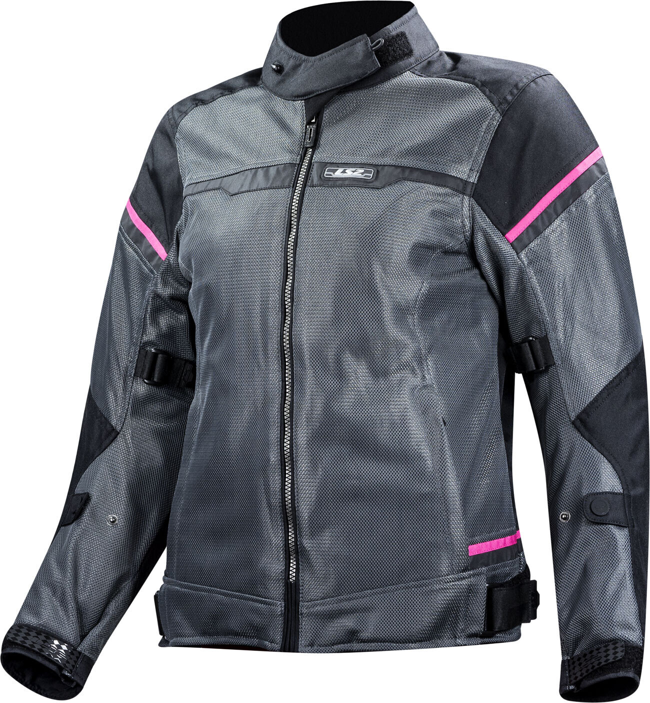 LS2 Textil Riva Lady Jacket black/grey