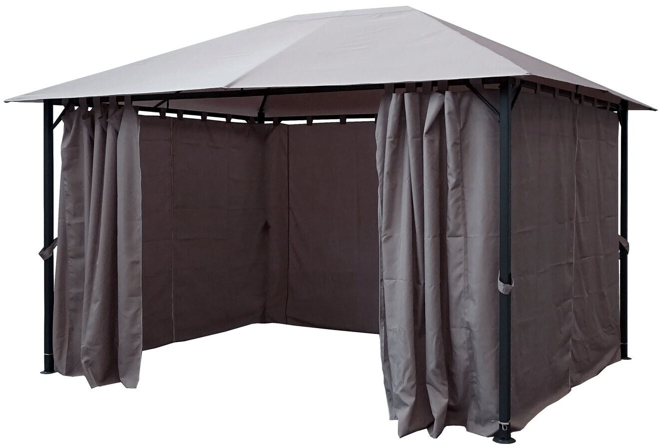 Copertura Protettiva Per Tavolo In Poliestere Idrorepellente Antracite 120x90x70h Cm Con Coulisse Regolabile - Wakanda