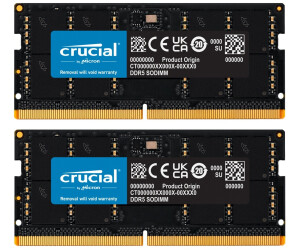 Crucial 64GB Kit DDR5-5600 CL46 (CT2K32G56C46S5) ab 570,87