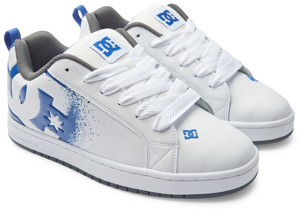 Blue and white dc shoes online