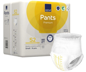 Buy Abena Pants Premium diaper pants size S2 16 pcs. from 15.33