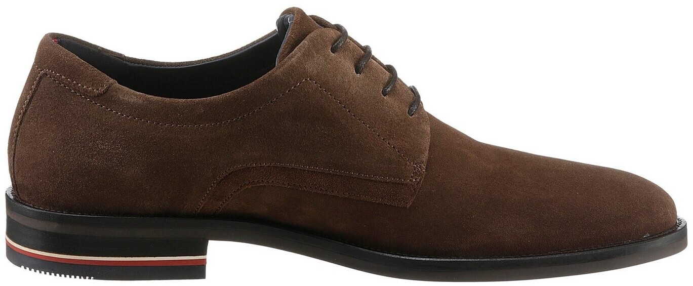 Tommy Hilfiger Corporate Hilfiger Suede Shoe (FM0FM04434) rockefeller brown