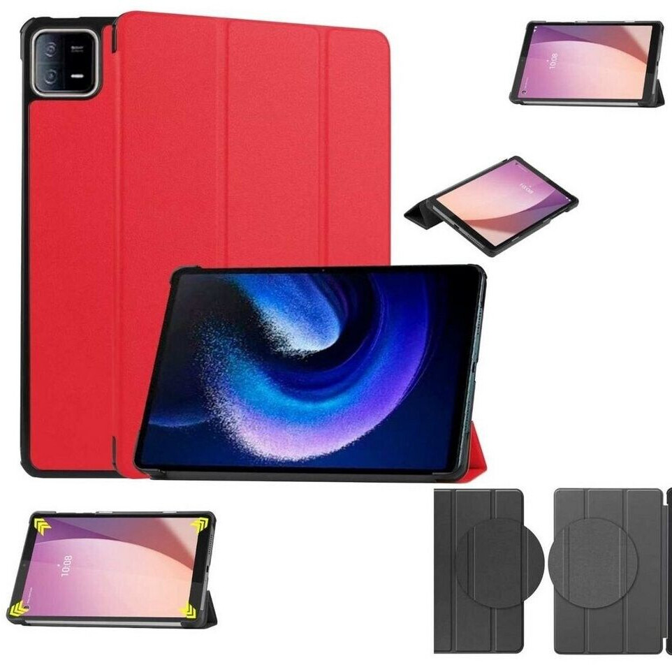 Wigento Smart Cover Für Xiaomi Pad 6 / Pad 6 Pro 11 Zoll – Mit Wake/Sleep-Funktion & Standfunktion