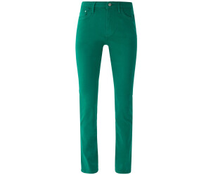 S.Oliver Damen Jeans 'Betsy' Slim Fit – Grün, Mit Elastischem Bund & Kordelzug (Größe 34W/28L)