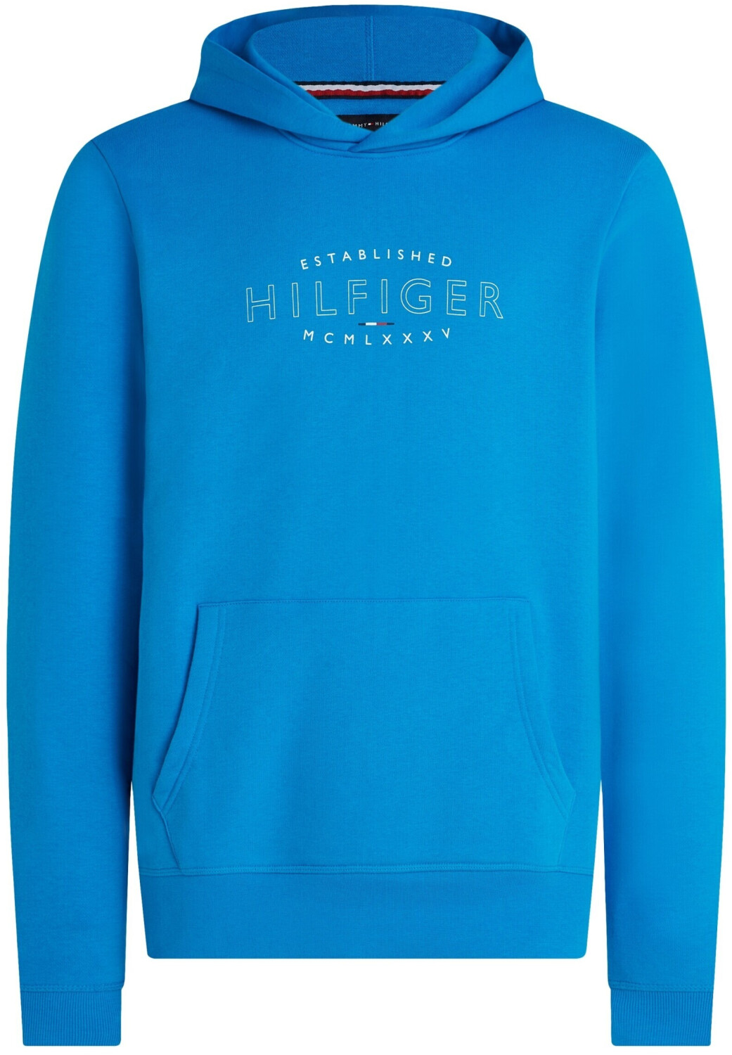 Tommy Hilfiger Flex Fleece Logo Hoody (MW0MW30013) shocking blue