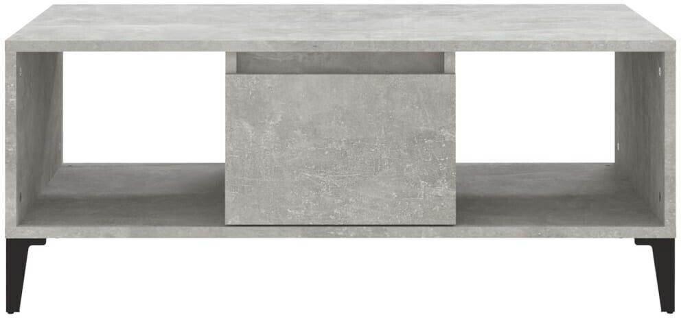 vidaXL Coffee table 90x50x36.5 cm (8210) concrete grey