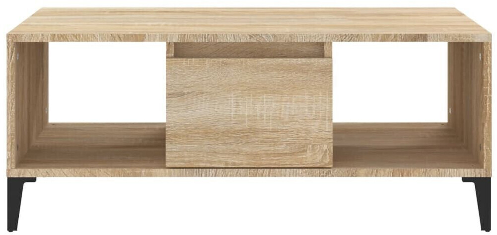 vidaXL Coffee table 90x50x36.5 cm (8210) Sonoma Oak