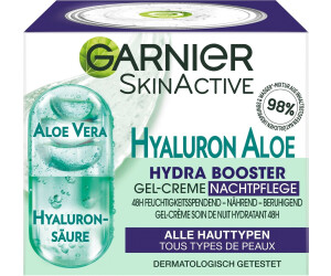 Booster € Preisvergleich Nachtcreme Garnier Aloe Active | (50ml) Hyaluron Skin Hydra bei 5,95 ab