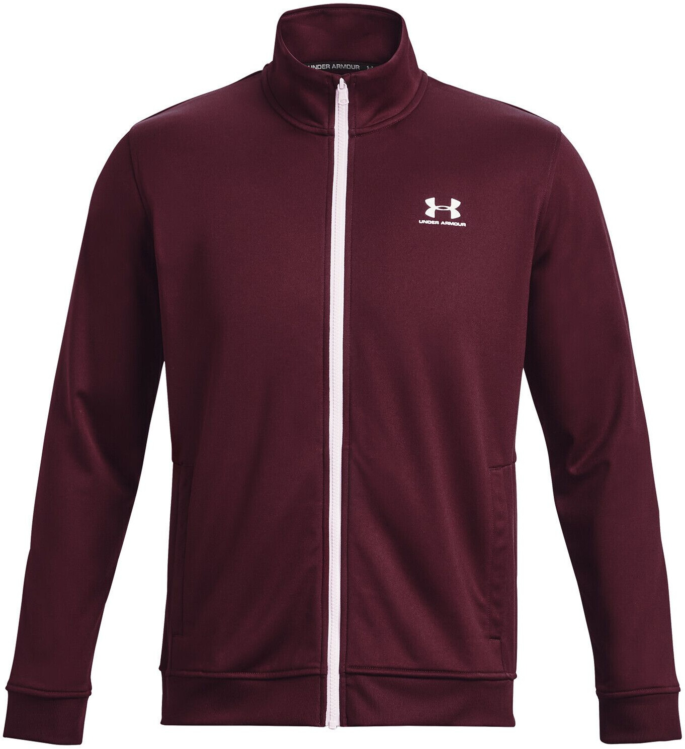 Maroon under armour hotsell jacket