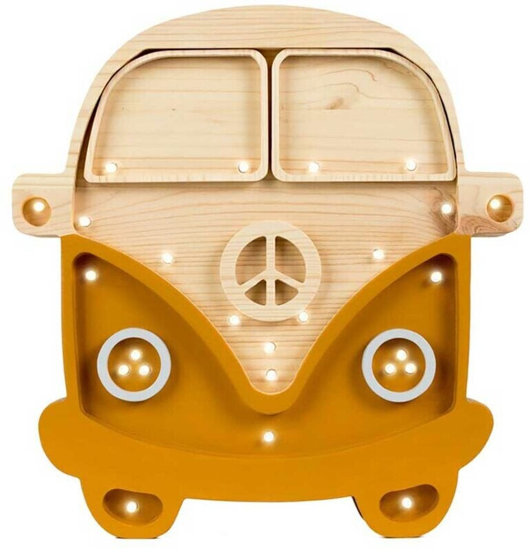 Little Lights Childrens Light Van brown