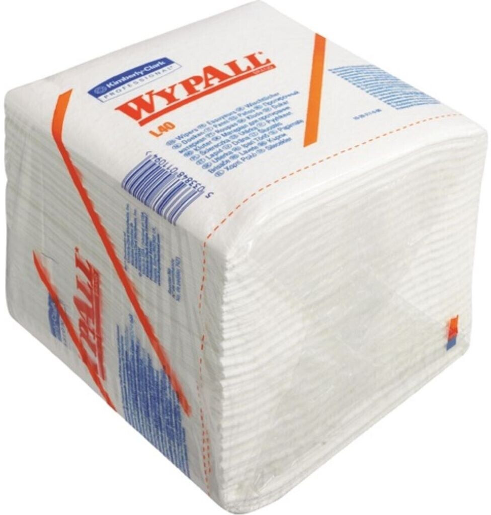 Kimberly-Clark 7471 Wypall L40 Wipes 1-ply 1/4 fold (56 pieces)