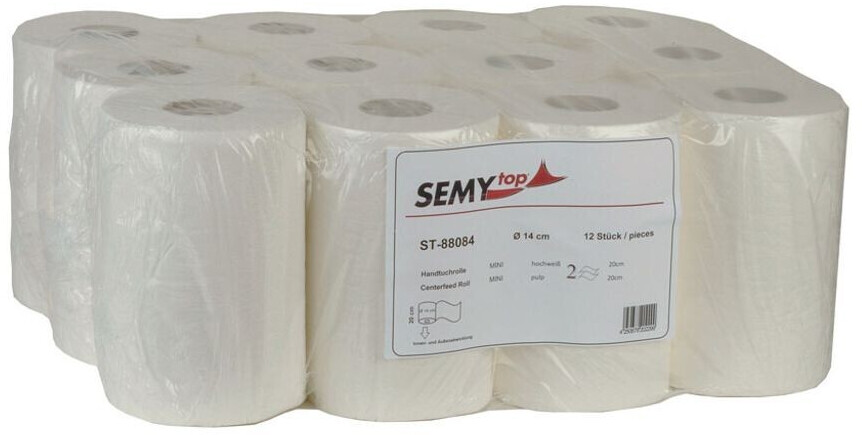 Plock ST-88084 SemyTop towel rolls 2-ply (12 rolls)