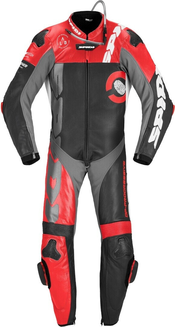 Spidi DP-Progressive Perforated Pro 1pc. black/red