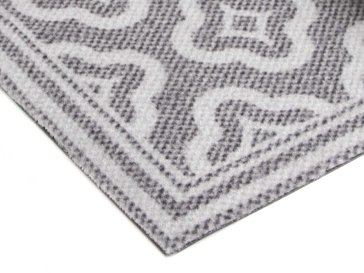 KRETA grau Küchenläufer 66cm breit in verschiedenen Längen erhältlich -  Decorunner