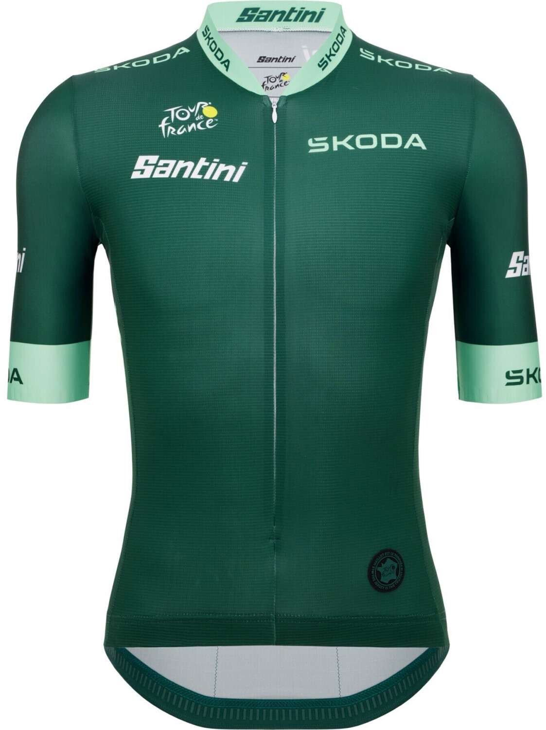 Santini Tour de France 2023 Best Sprinter Sleek Fit S/S Jersey green