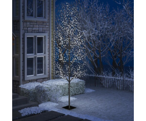  vidaXL Weihnachtsbaum 1200 LEDs Kaltweißes Licht