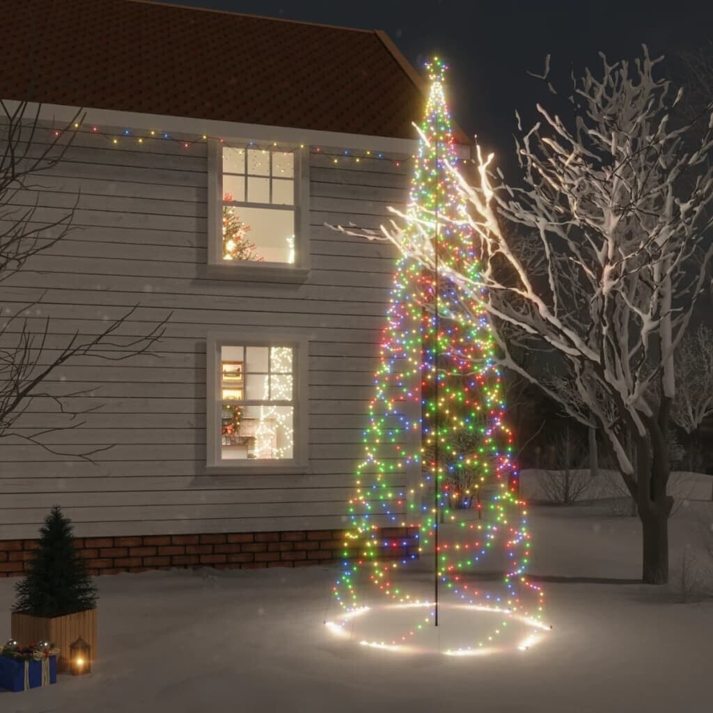 The Living Store LED-Weihnachtsbaum Kegelform Warmw Produktbild-Vorschau 8
