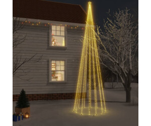 vidaXL LED-Weihnachtsbaum Warmweiß 1134 LEDs 800 cm (343562) ab 99,99 €