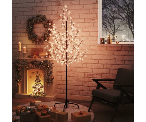 vidaXL LED-Baum mit Kirschblüten Warmweiß 200 LEDs 180 cm (345132) ab 45,70  €