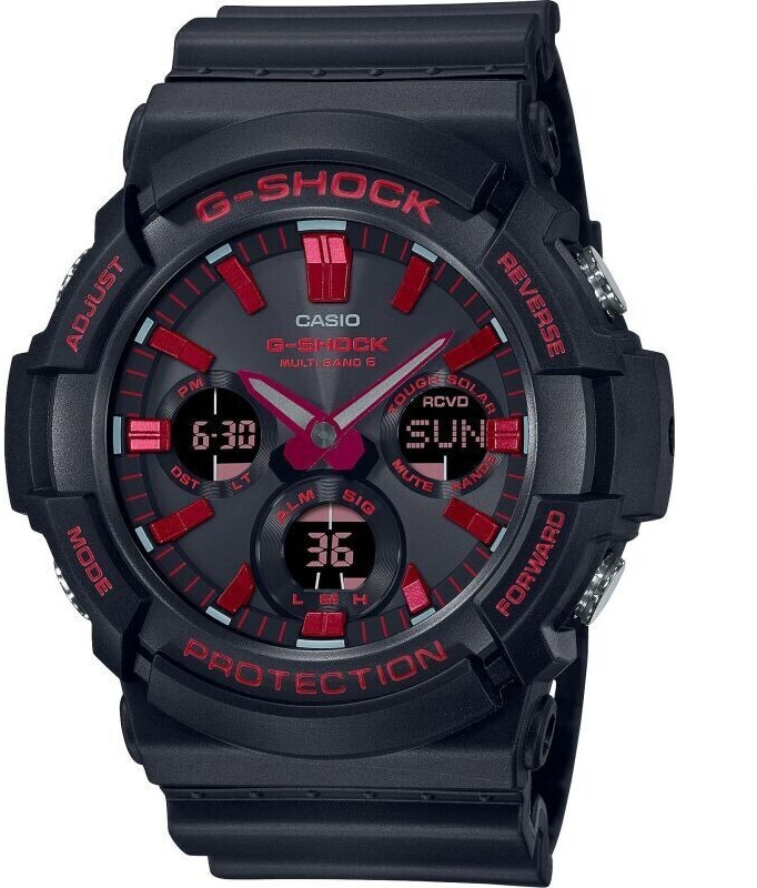 G-Shock Reloj Casio GA-100BNR-1AER resina Hombre