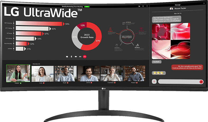 LG 34WR50QC-B