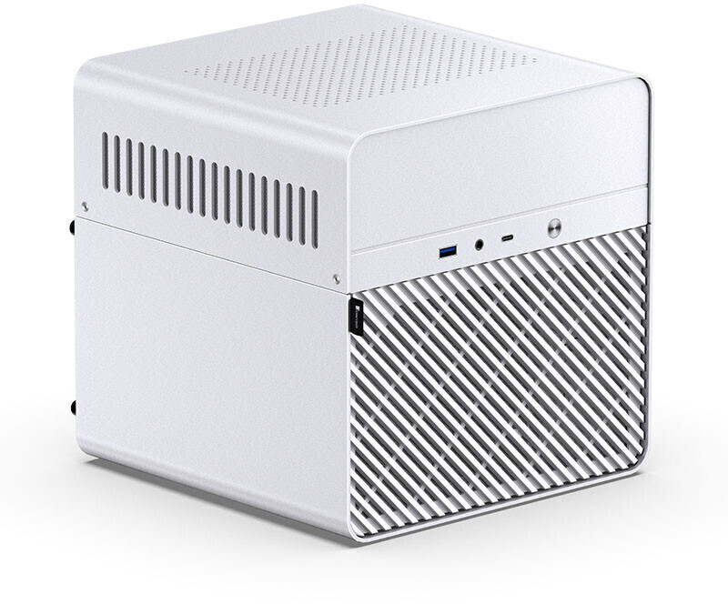 Micro-tour Jonsbo C6 White Boîtier PC, Boîtier gaming blanc