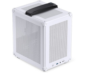 Micro-tour Jonsbo C6 White Boîtier PC, Boîtier gaming blanc - Conrad  Electronic France