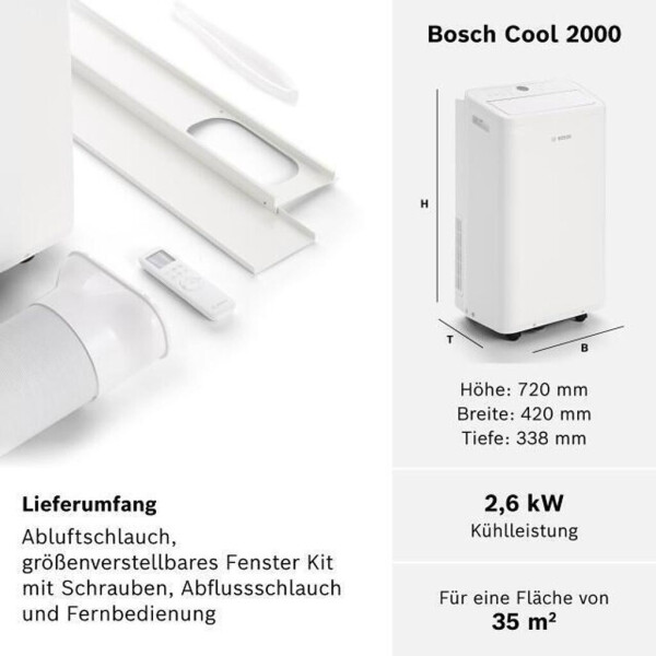 Bosch Cool 2000 2,6 kW, Bild 9