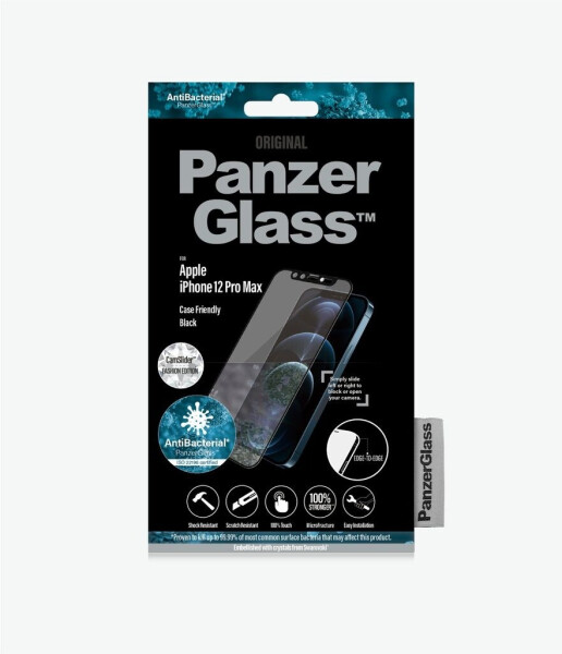 PanzerGlass Case Friendly Swarovski (1 Stück, iPhone 12 Pro Max), Bild 14