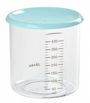 Pot de conservation portion verre 150 ml light blue - beaba - Pot  conservation bébé - Achat & prix