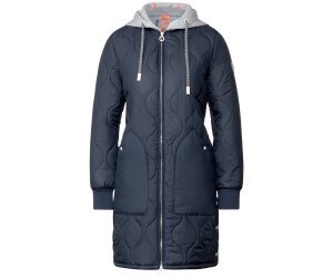 Steppjacke Damen Street One Mantel Grau Mit Kapuze Street One