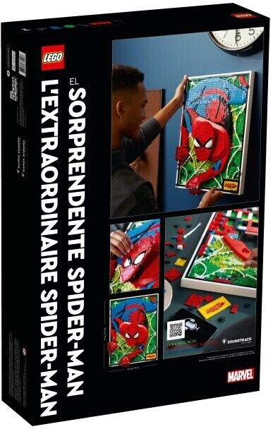 LEGO The Amazing Spider-Man Art: dall'1 agosto in vendita il set con  effetto tridimensionale