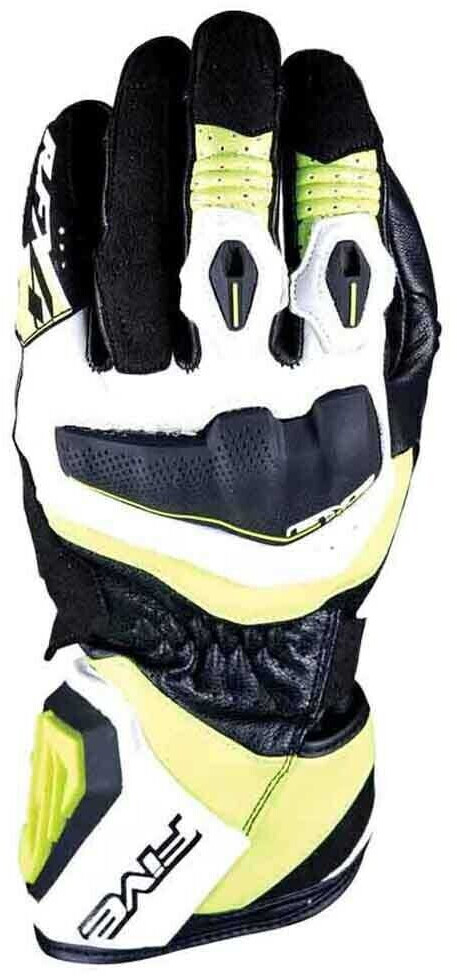 Photos - Motorcycle Gloves Five Gloves Five Gloves RFX4 Evo Gloves black/neon yellow