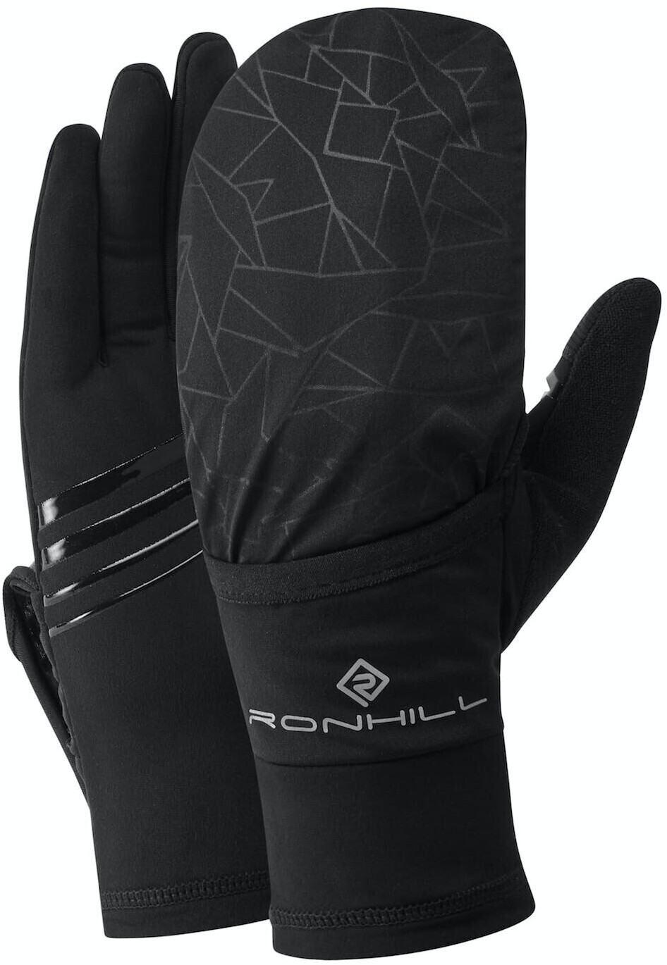 Ronhill Wind-Block Flip Glove black