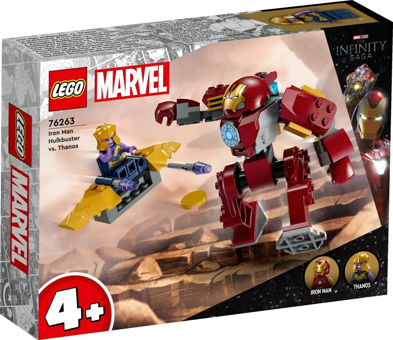 LEGO Marvel - Iron Man Hulkbuster vs. Thanos (76263) au meilleur