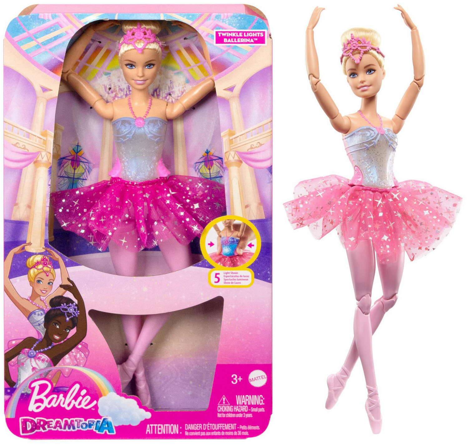 Barbie Dreamtopia Luci Scintillanti a € 27,49 (oggi)