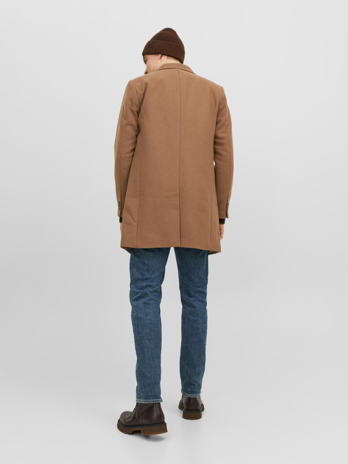 Jack & Jones JJEMORRISON WOOL COAT SN (12239008-4268925) khaki ab 