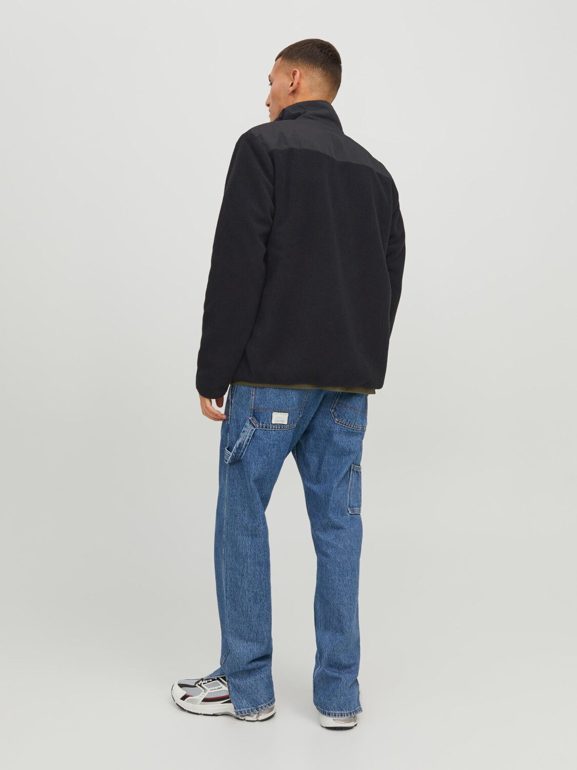 Jack & Jones JJEMARVIN FLEECE JACKET NOOS (12235864-4225576) black 
