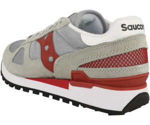 Saucony originals grey red hot sale