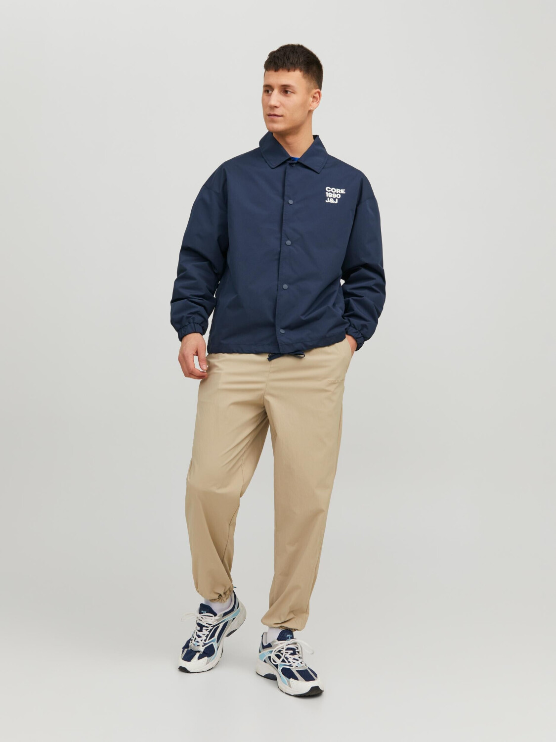 Jack & Jones JCOVIBES COACH JACKET (12234296-4209239) navy blazer 