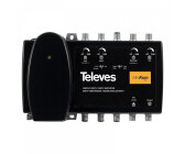 Tecatel Antena TDT LTE Media Ganancia 15 dB BKM Naranja