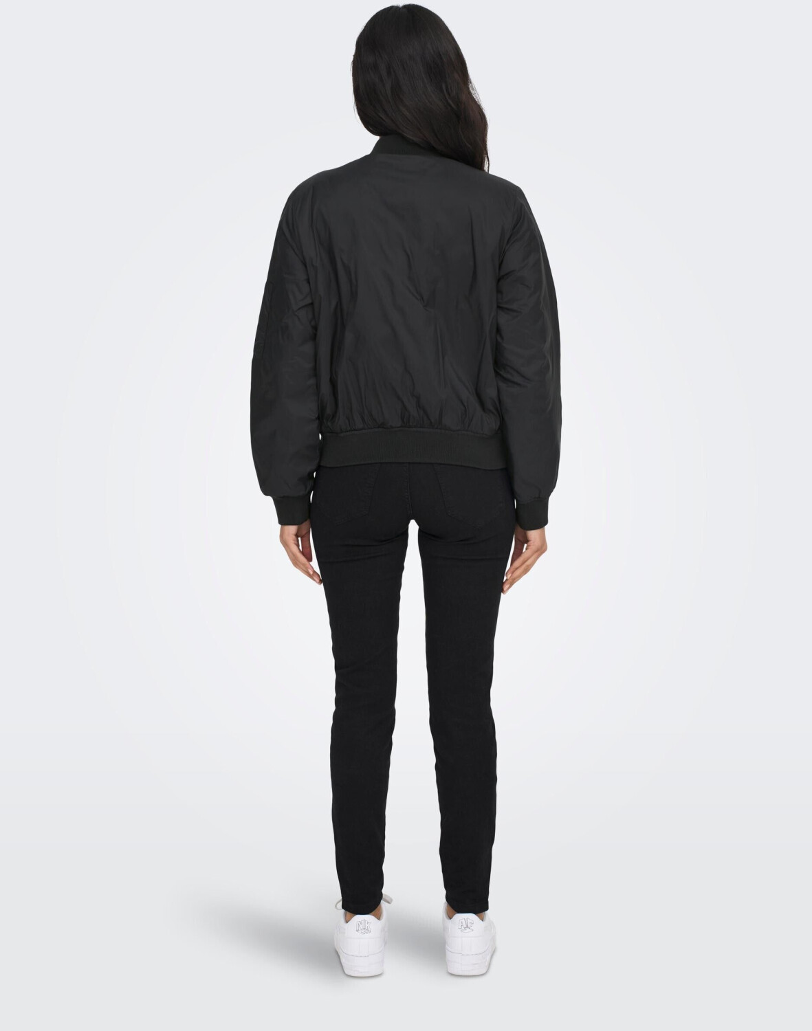 ONLY Damen Onldina Bomberjacke CC OTW | Klassische Bomberjacke Mit Rippbündchen & Reißverschluss