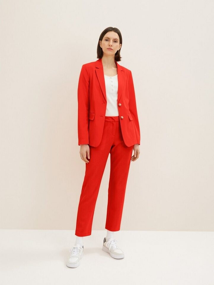 Red and tailor blazer discount