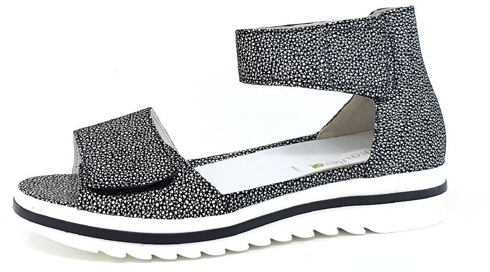 Wald Model Zwart Suède Lakleer Waldläufer Wald 939H01600001 - Comfortabele Sneakers In Zwart Suède Ritssluiting Schoen