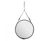 Espejo enmarcado redondo Alexa blanco 70 x 70 cm