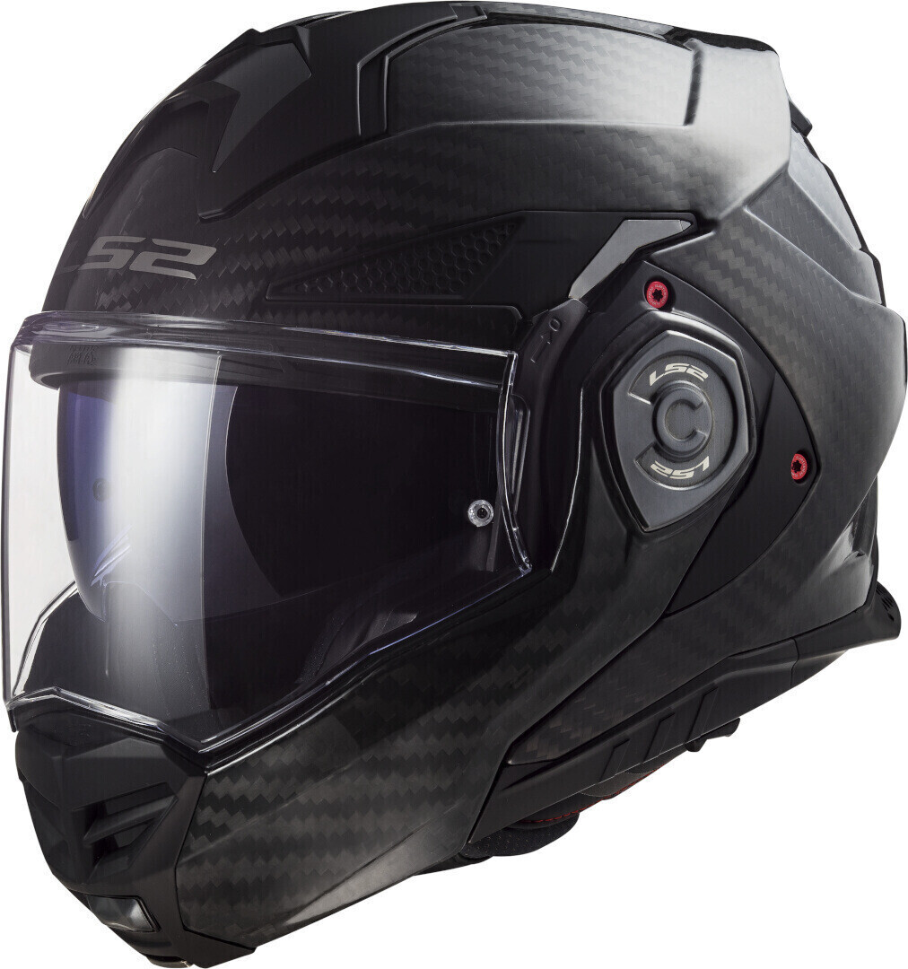Photos - Motorcycle Helmet LS2 Helmets  FF901 Advant X Carbon Solid black 