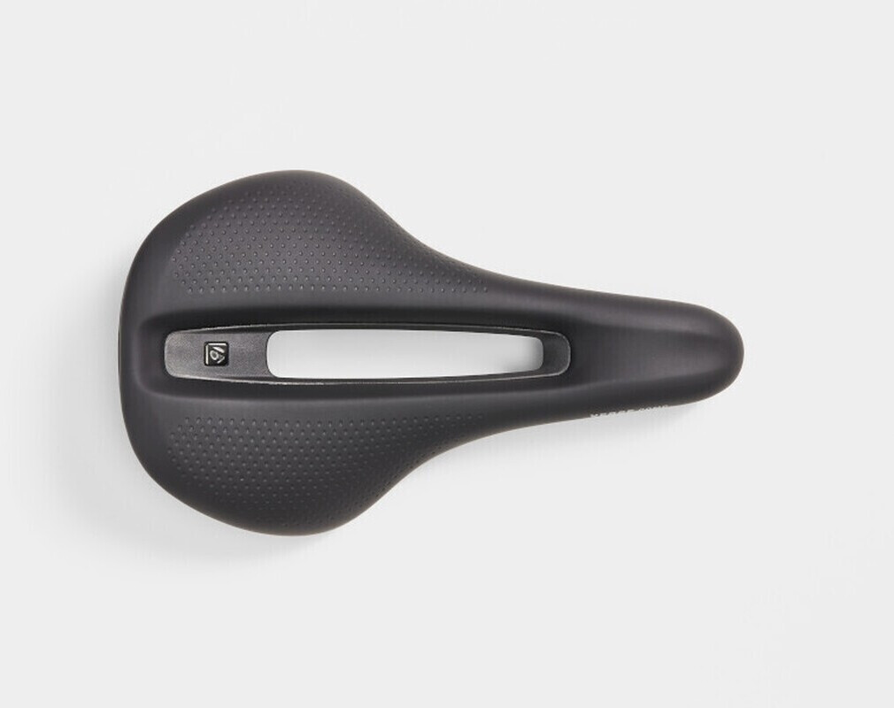 Bontrager Verse Short Comp Unisex Road Bike Saddle black 145mm x 250mm